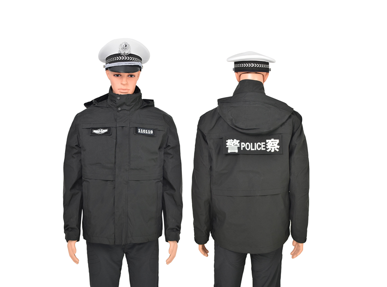 冬季警用多功能风衣